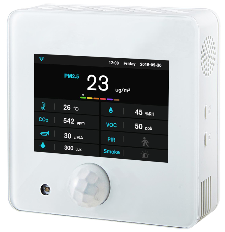 Multi sensore 9 in 1 qualità dell’ambiente
